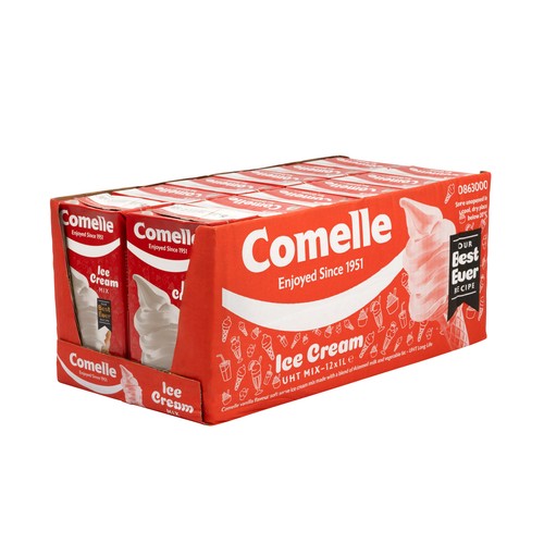 Comelle ice cream mix - comelle, creamy