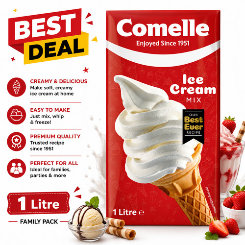 Comelle ice cream - ice, 1