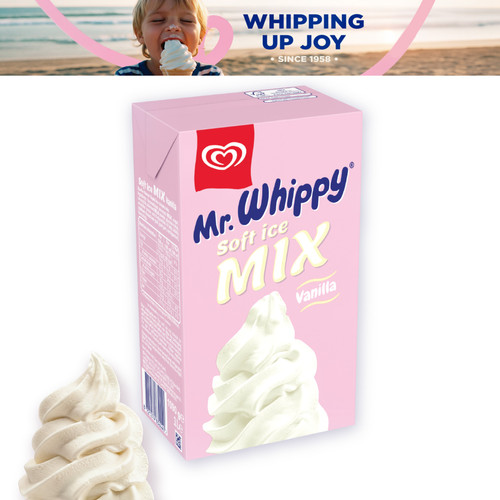 Whippy soft serve - mr, cream