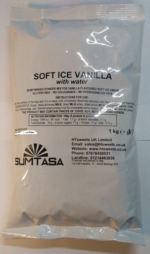 1kg bag soft ice - 🍧, cream