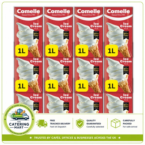Comelle ice cream mix - ice, 12