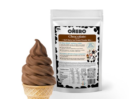 Onero chocolate dairy ice - onero,
