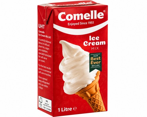 Comelle liquid ice cream mix - mix, 1