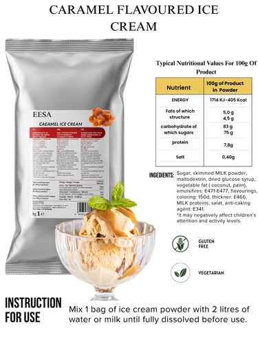 Premium ice cream powder mix - powder,